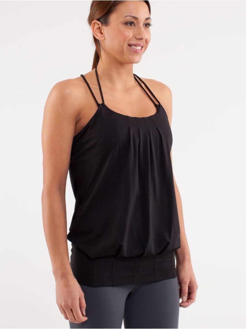 lululemon athletica Flow and Go Tank - Black